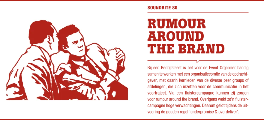 Soundbite 80: Rumour around the brand